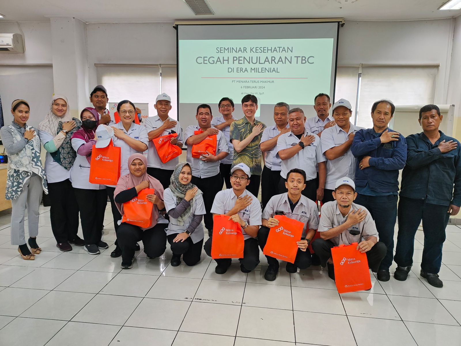 Seminar Kesehatan Cegah Penularan TBC